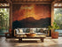 Sunset Peaks Mural #161